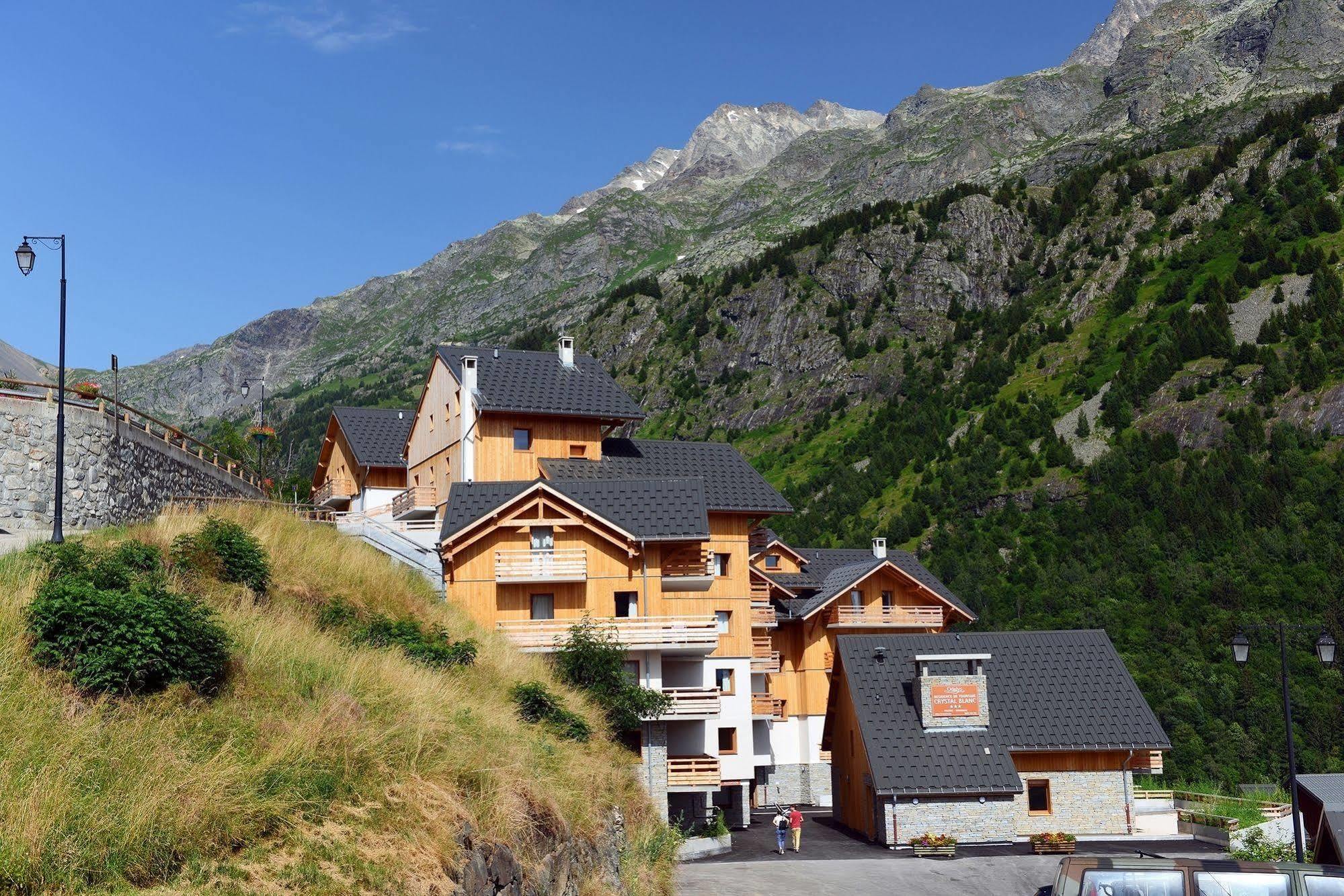 Résidence Odalys Le Crystal Blanc Vaujany Esterno foto